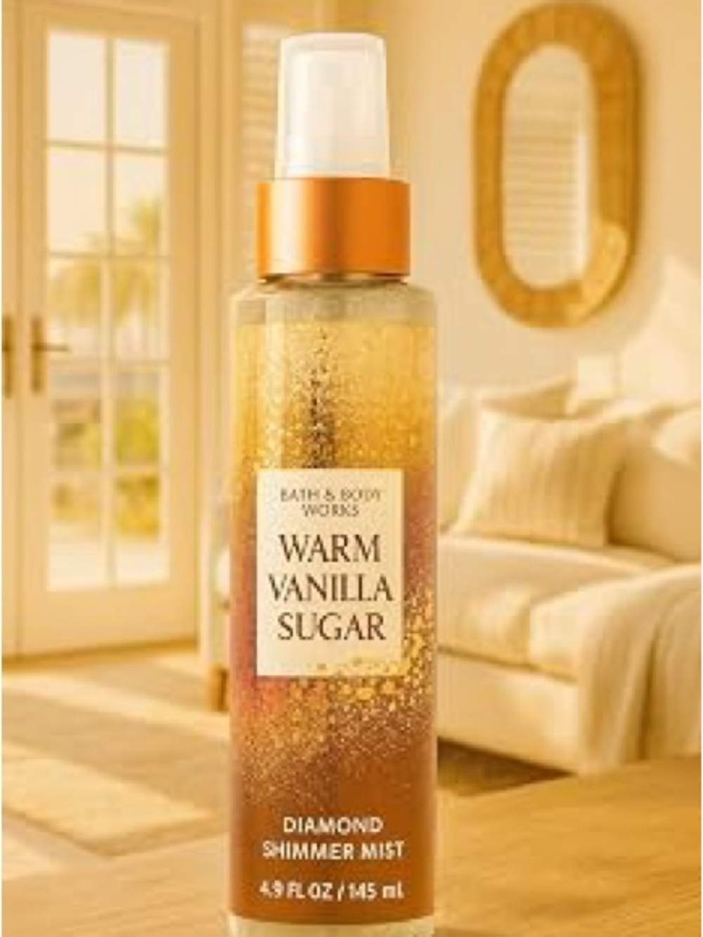 Bath & Body Works Warm Vanilla Sugar Shimmer Mist